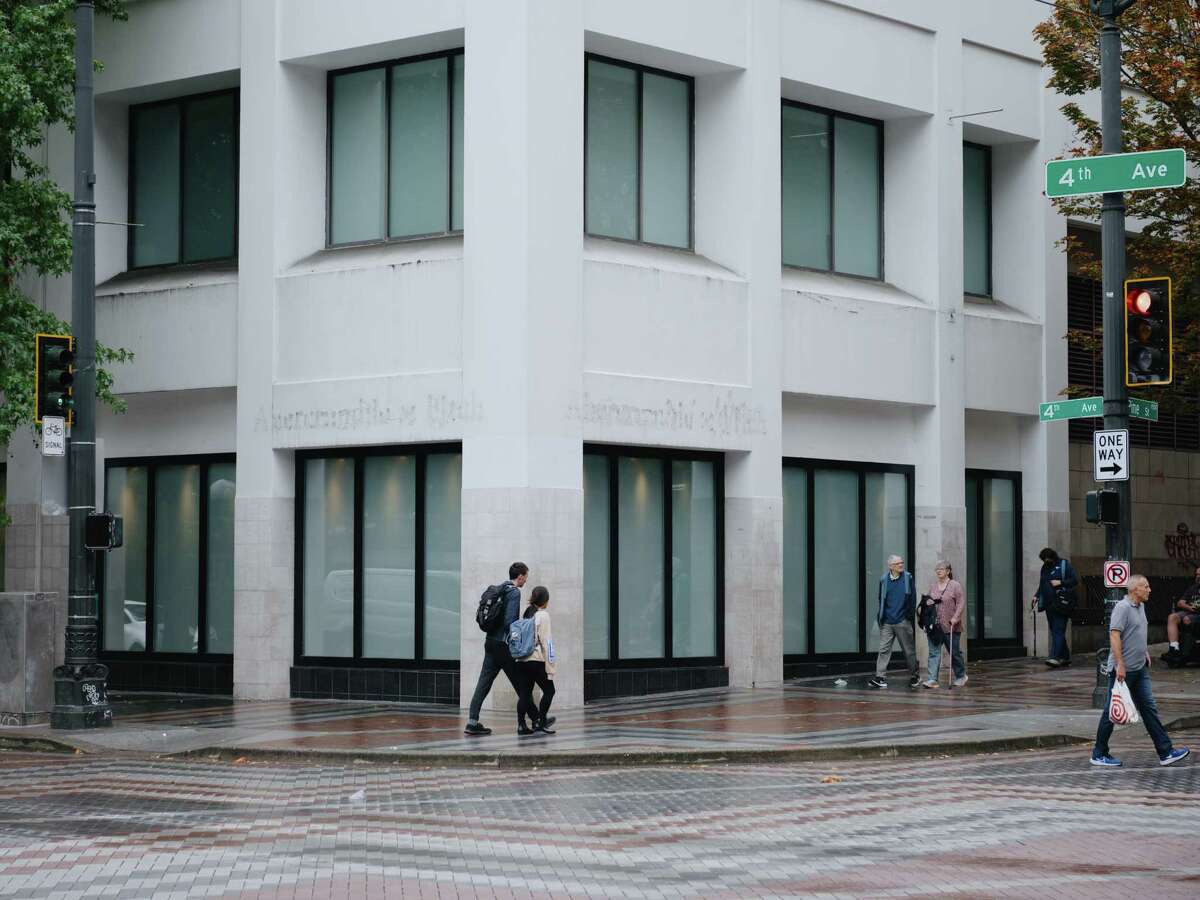 Seattle hasn’t been immune to retailers abandoning downtowns. A building on Fourth Avenue downtown formerly held an Abercrombie & Fitch.