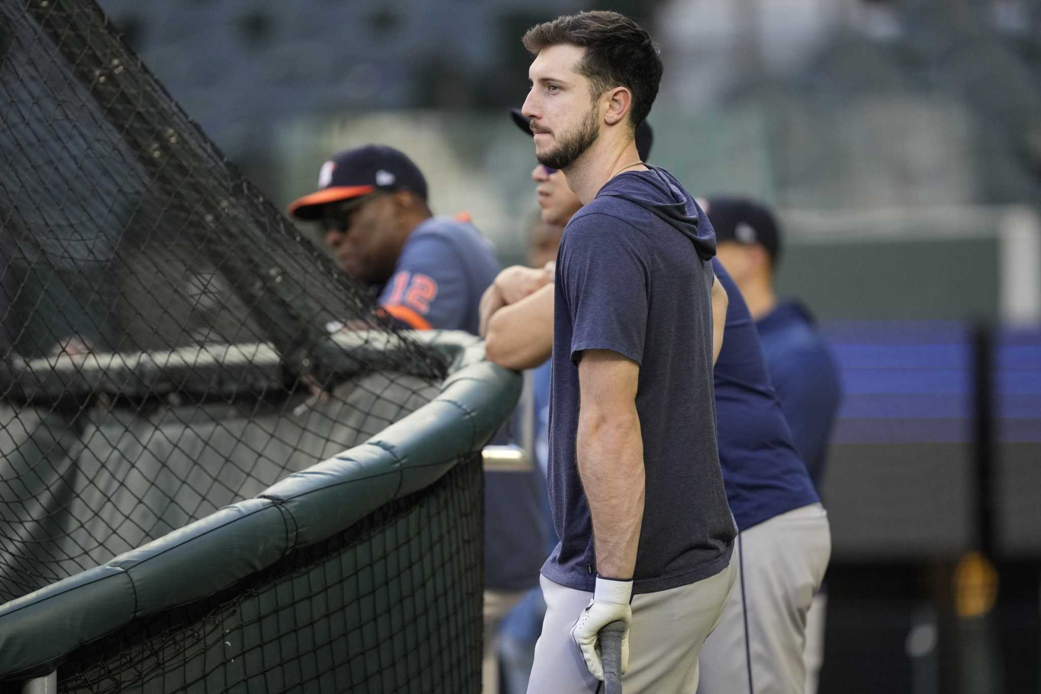 Astros' Kyle Tucker showing signs of breaking out of postseason slump