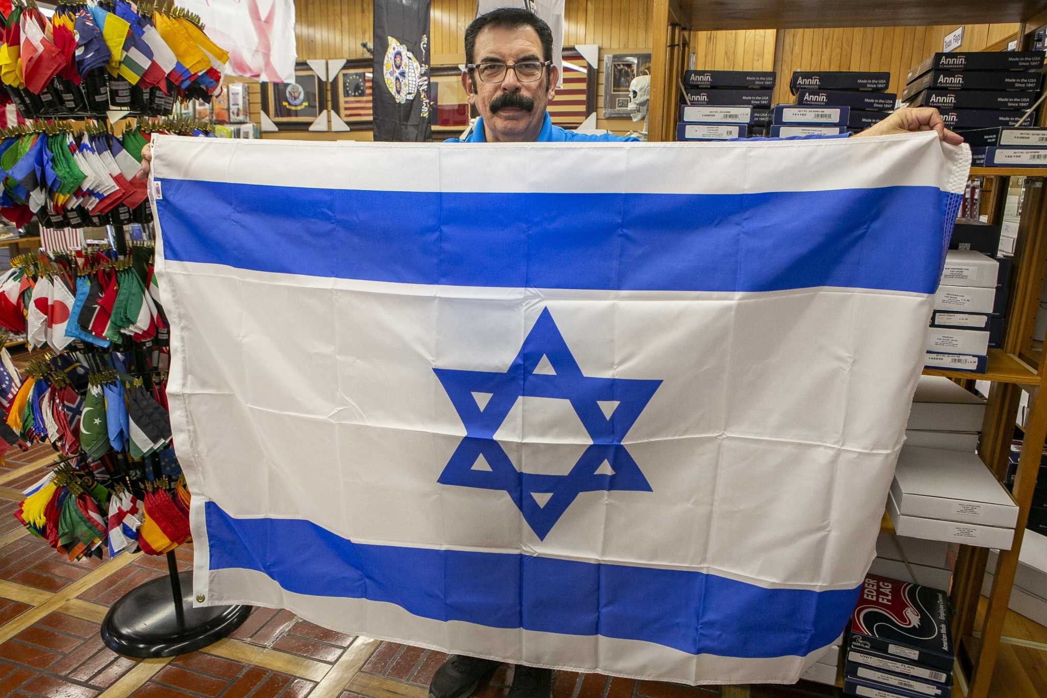 War with Hamas sends sales of Israeli flag through the roof