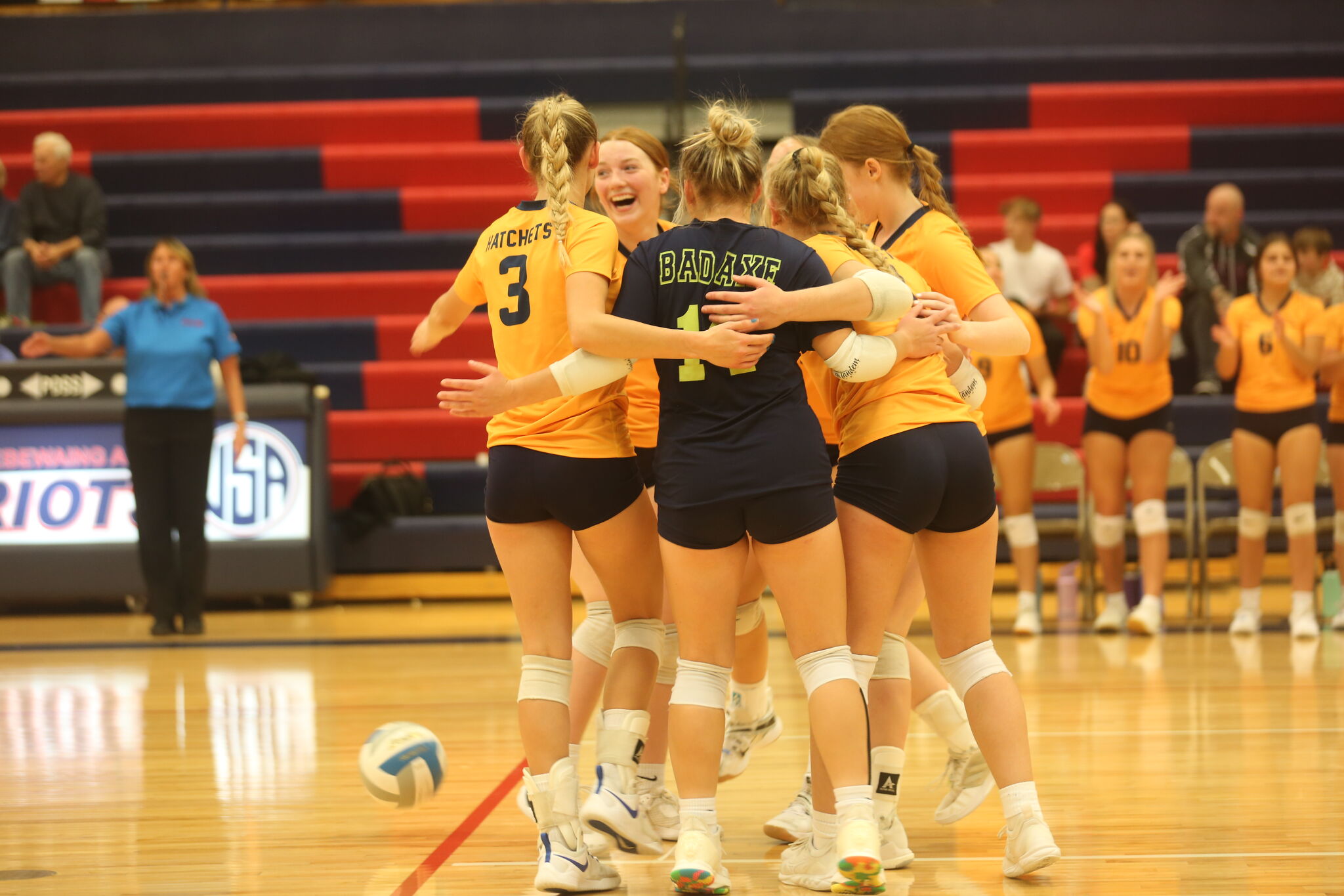 Bad Axe volleyball sweeps UnionvilleSebewaing Area on Oct. 18