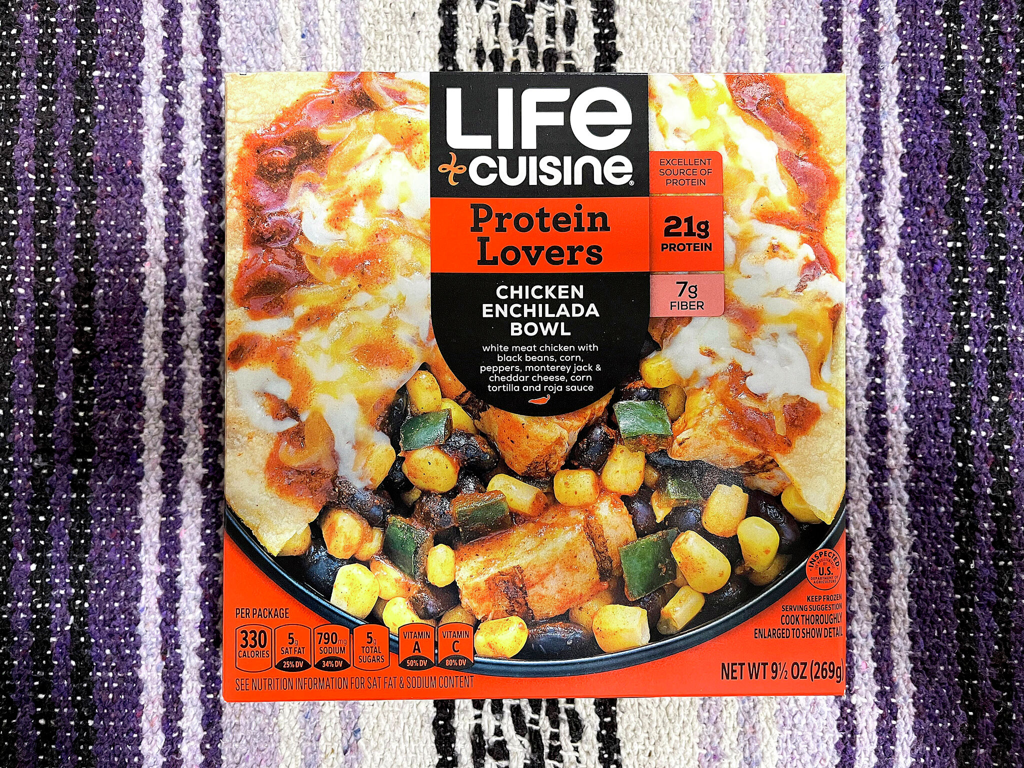 The Real Good Food Company® Grande Chicken Enchiladas Frozen Meal