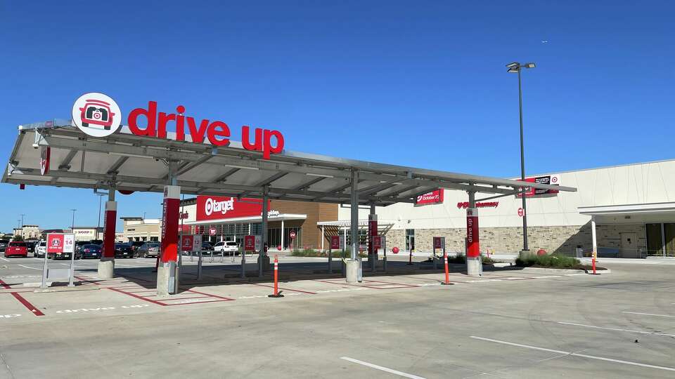 Target customers can pick up orders at the Drive Up area of the new store in Valley Ranch Town Center in New Caney.