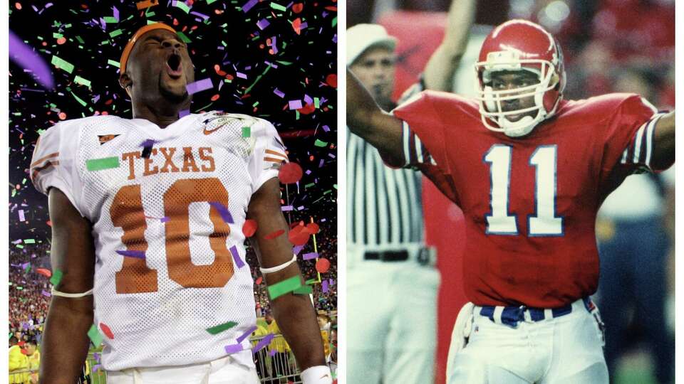 When both Vince Young and Andre Ware were young quarterbacks in high school, they hoped to play for different schools: Ware at Texas and Young at UH. What if the script had been flipped?