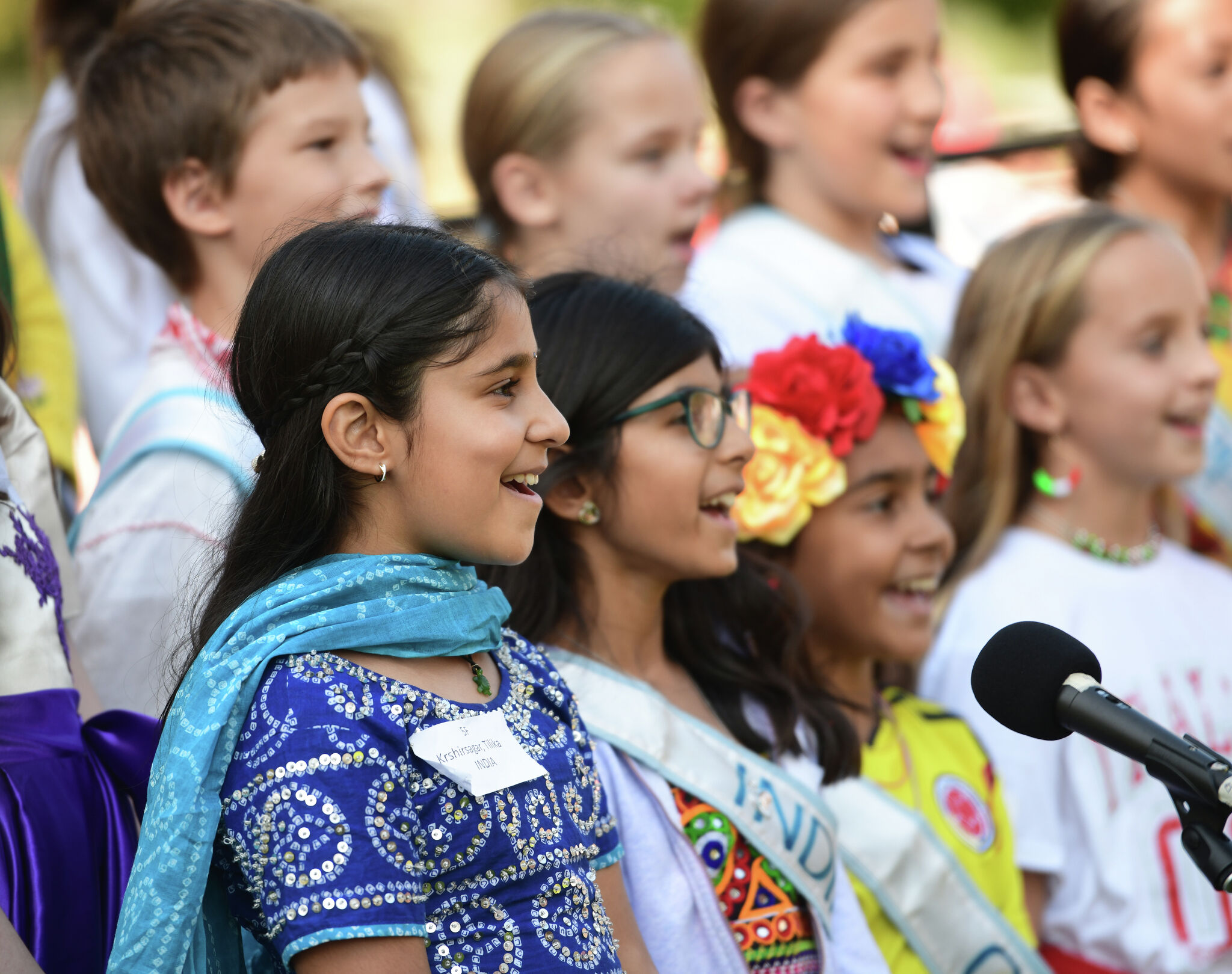 In photos: Greenwich's Julian Curtiss School's parade celebrates United Nations Day