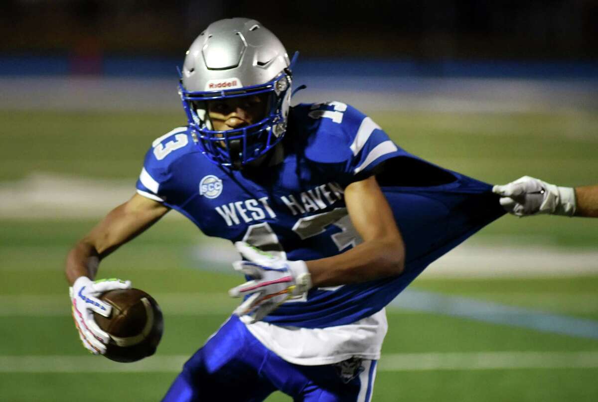 North Haven High School football defeats West Haven in SCC action