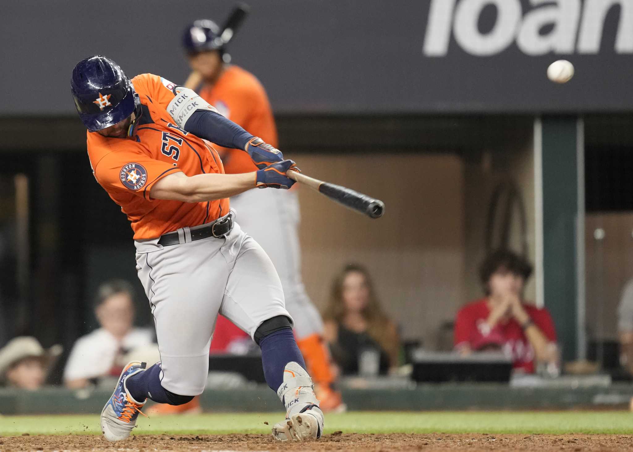 On deck: Astros at Texas Rangers