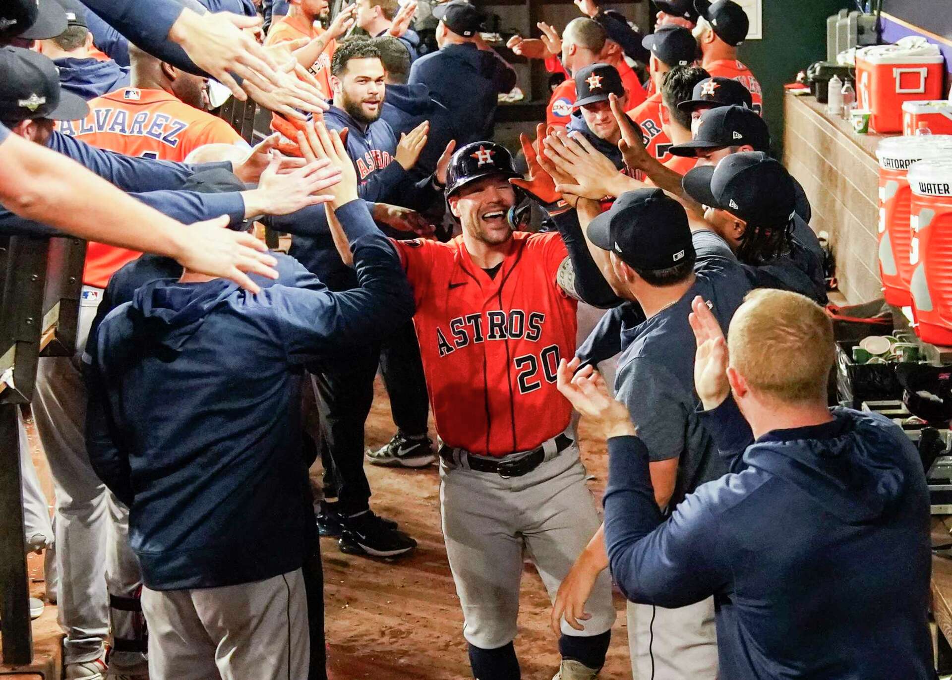 Astros' Chas McCormick Details from Philly wedding with wife Courtney