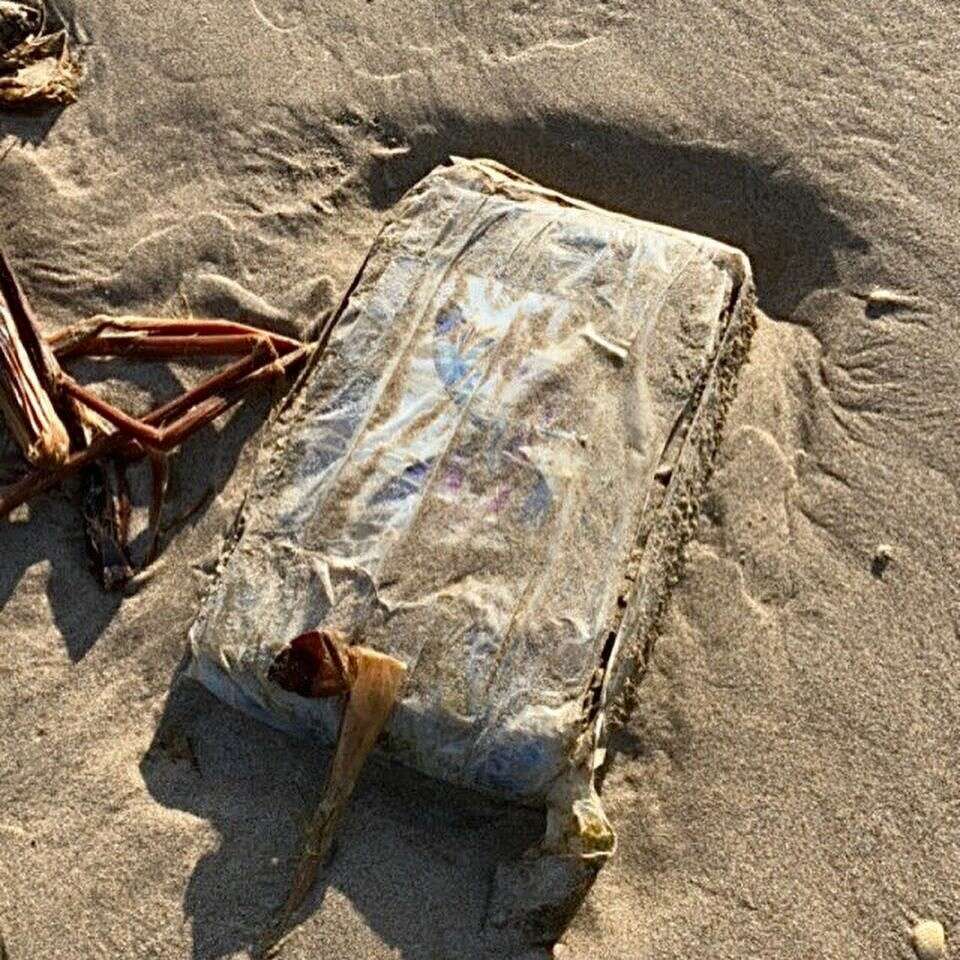 Large cocaine bricks wash ashore on Texas Gulf Coast, image size:960x960