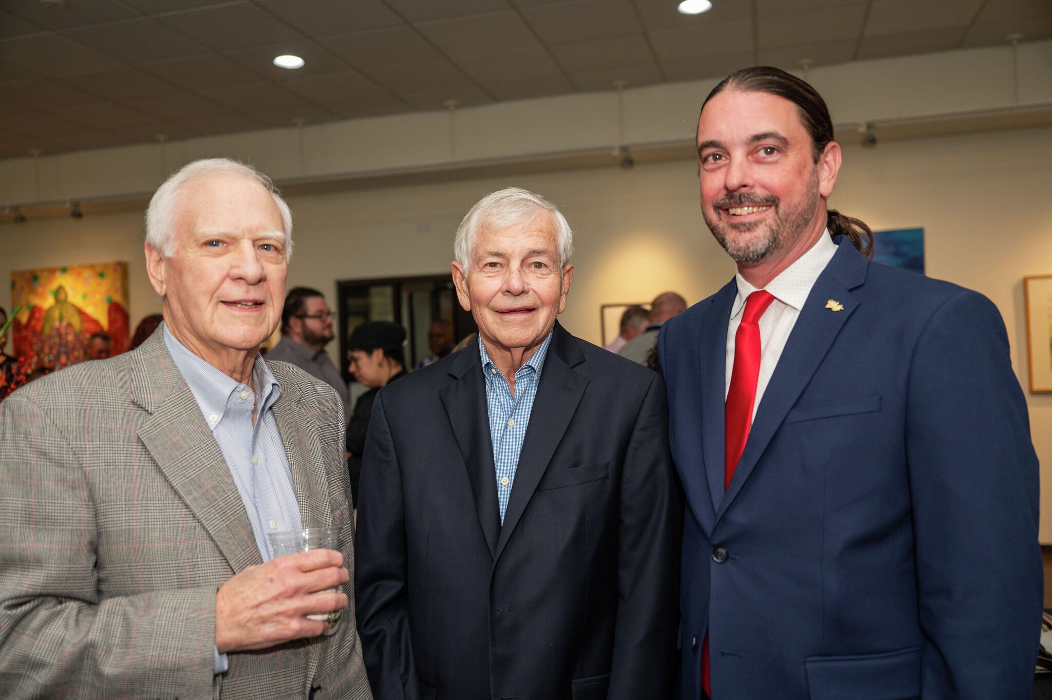 Midland College Foundation holds reception for President Damon Kennedy