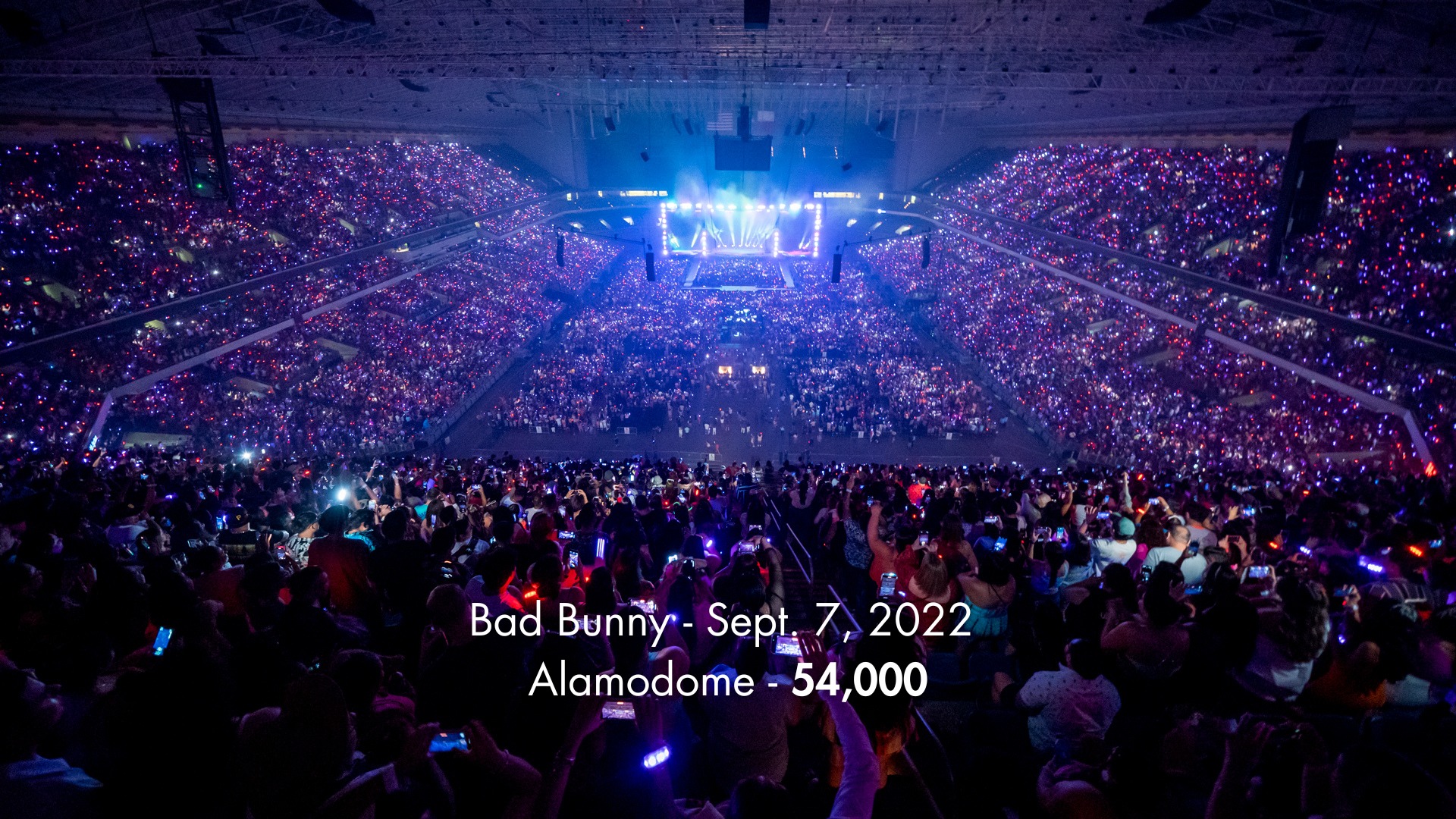 Bad Bunny - Most Wanted Tour - Night One in Austin at Moody Center