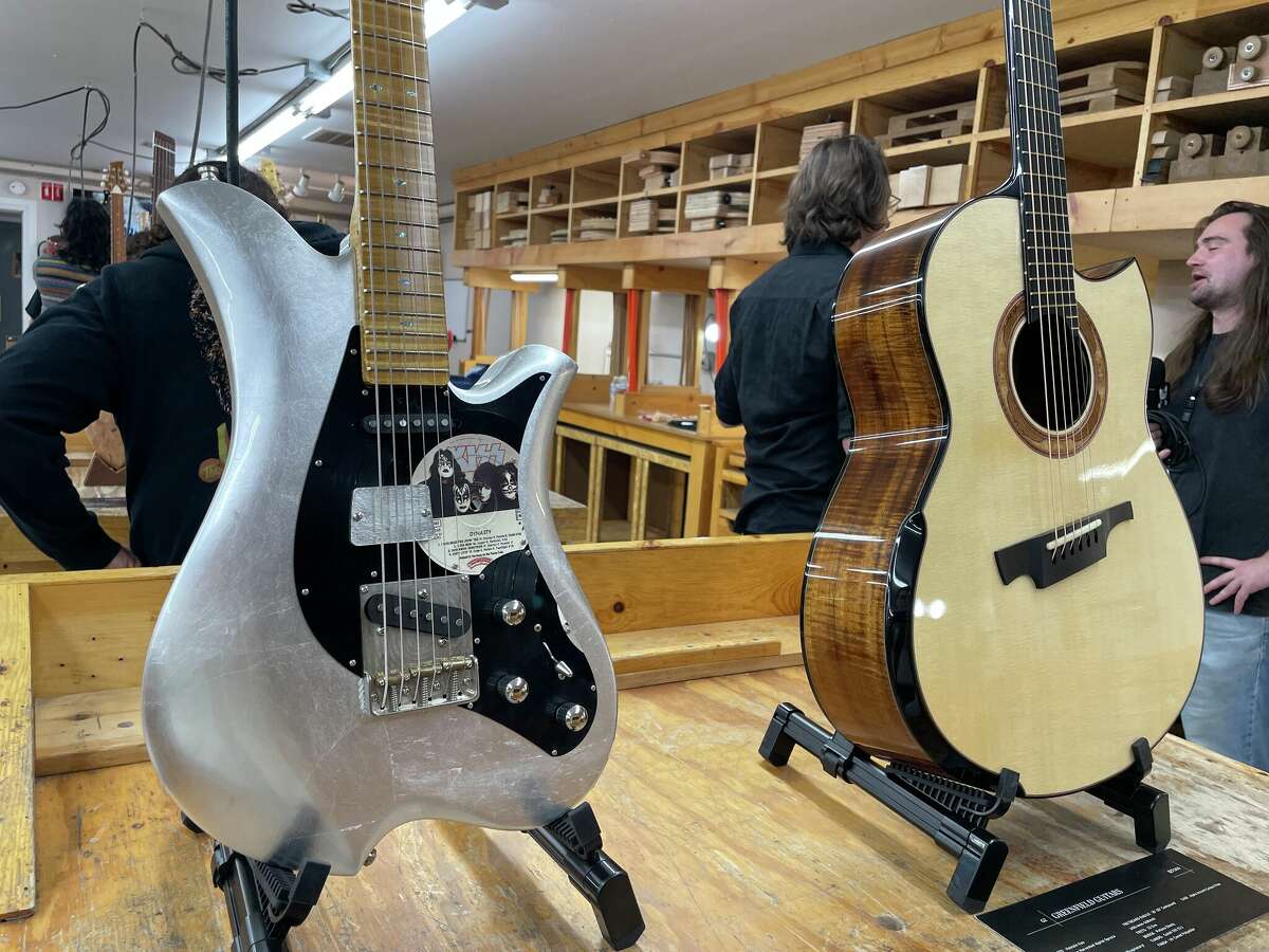 Galloup Guitar in Big Rapids visited by Boutique Guitar Showcase
