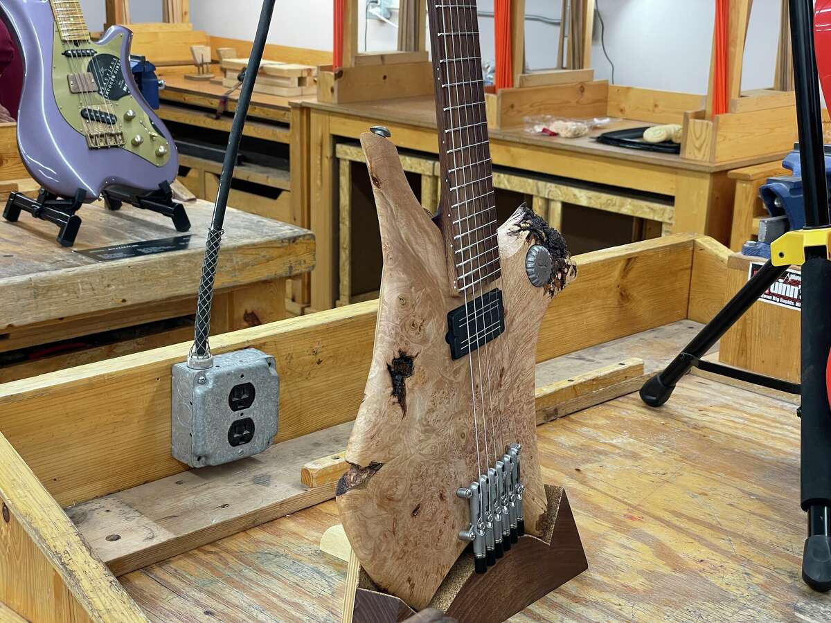 Galloup Guitar in Big Rapids visited by Boutique Guitar Showcase