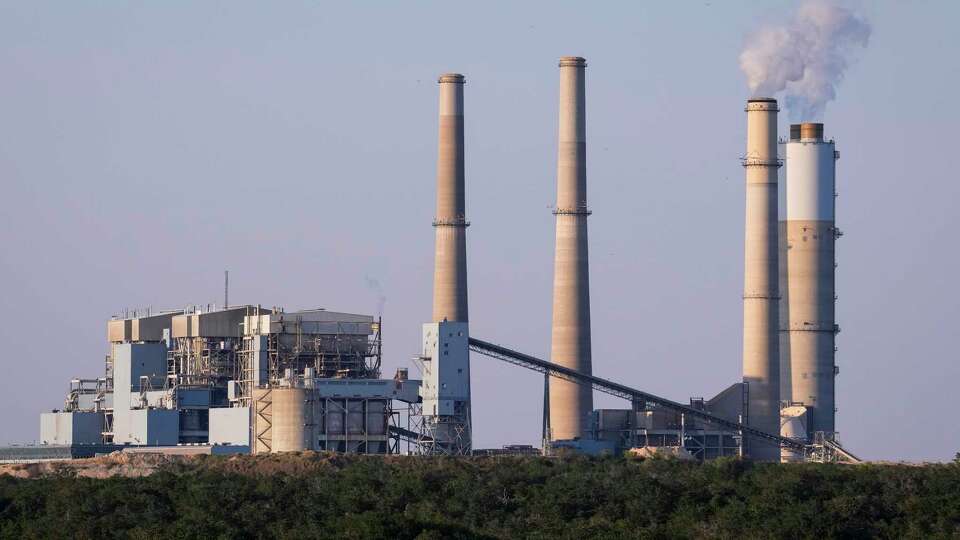 The Fayette Power Plant is shown on Sunday, Sept. 17, 2023 in La Grange. The Fayette Power Project, also known as Sam Seymour Power Plant, is a coal-fired power plant located near La Grange, Texas in Fayette County, Texas. It is owned by Austin Energy and the Lower Colorado River Authority and operated by LCRA.