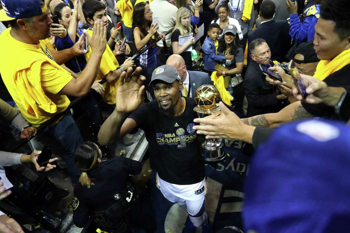 With 2 titles, Finals MVP Durant gets the last word