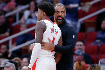 Jalen Green - Houston Rockets - 2022 AT&T Slam Dunk - Event Worn City  Edition Jersey