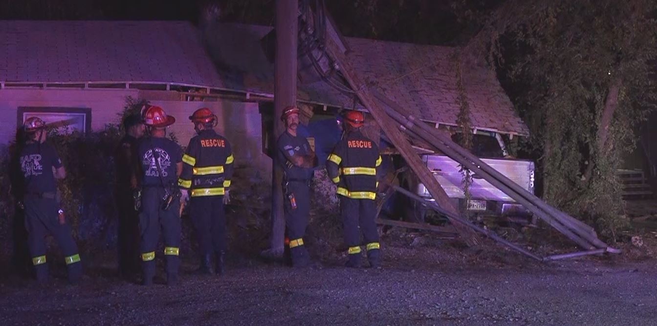 Suspected drunken driver crashes pickup into South Side home