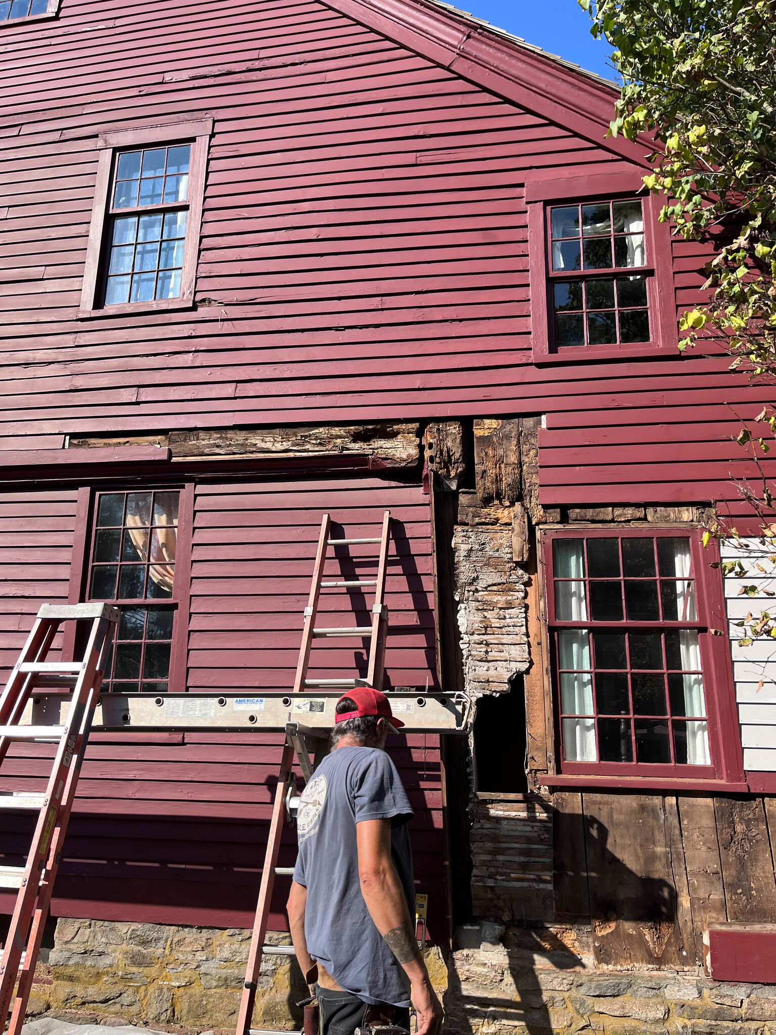 Threatened Hyland House in Guilford saved after 70,000 rehab