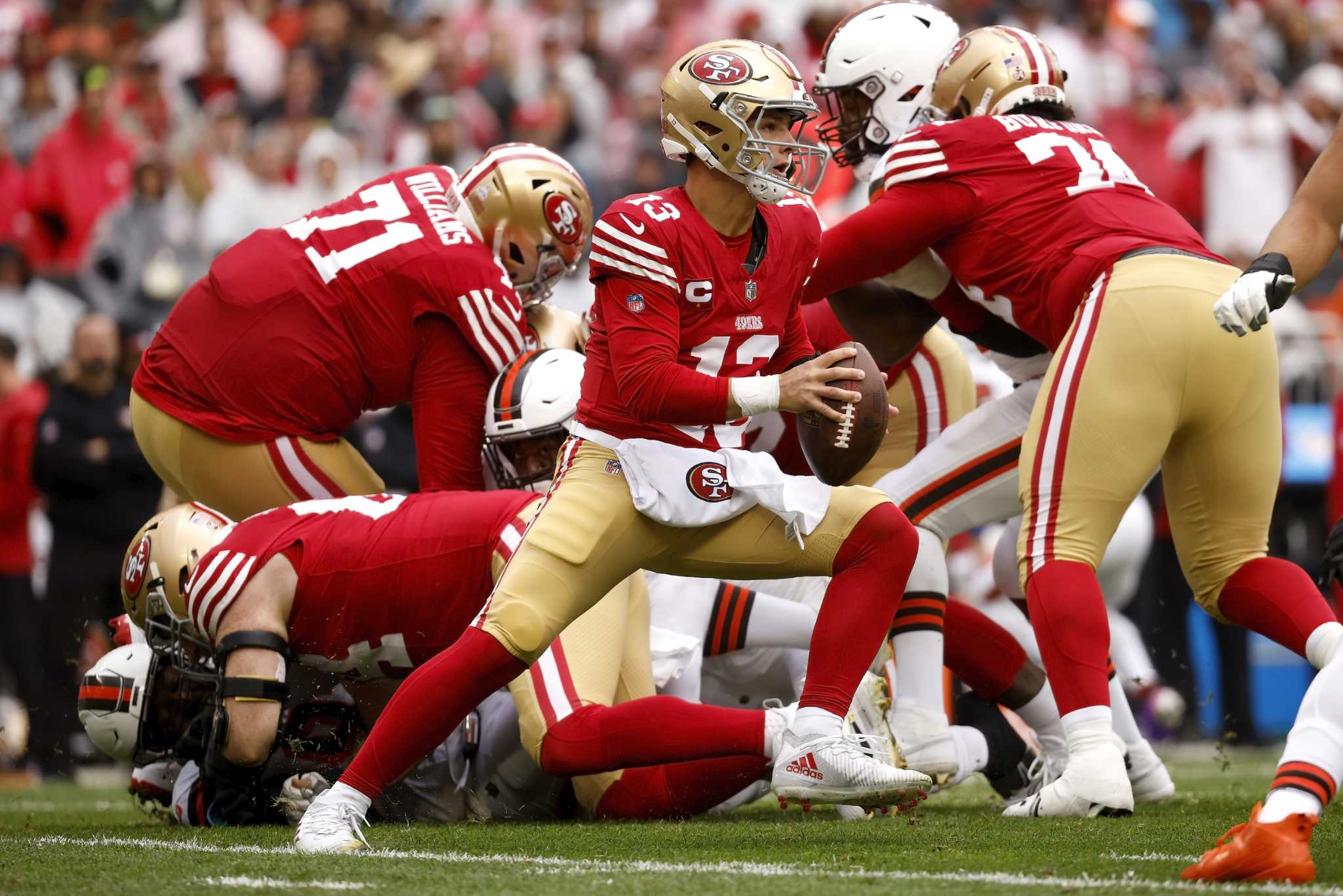 Banged-up 49ers and Brock Purdy look to make amends against Vikings