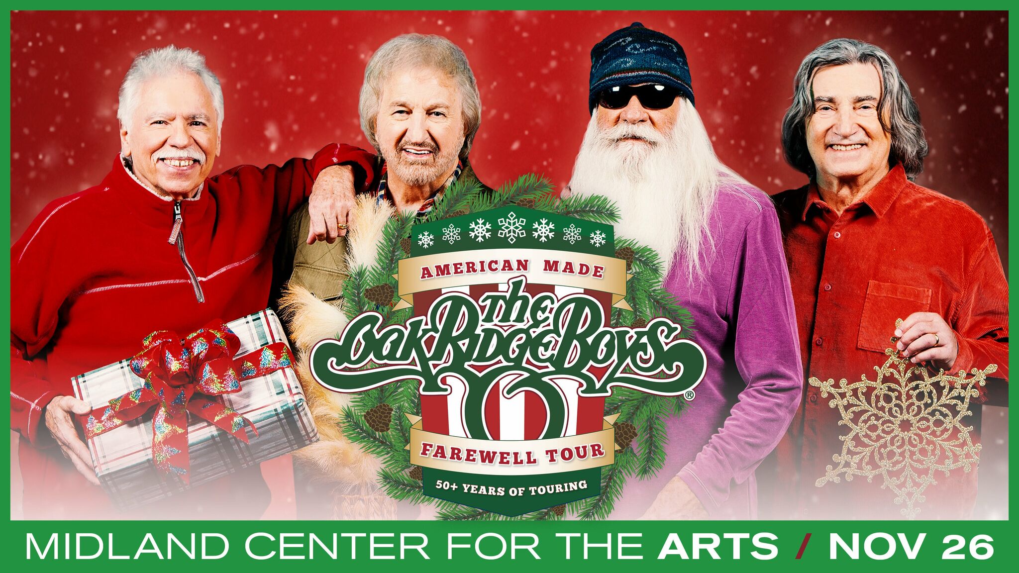 The Oak Ridge Boys Coming To Midland Nov 26   RawImage 