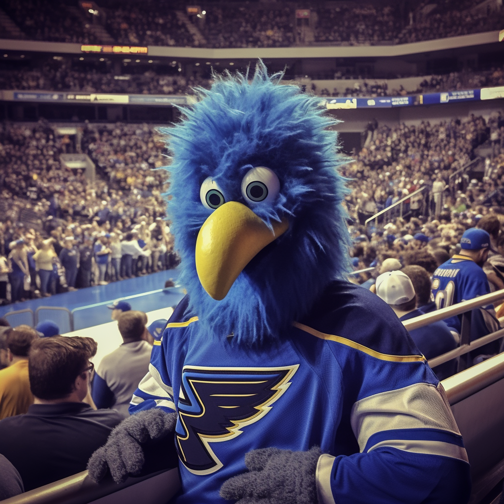 AI created a St. Louis Blues mascot and it surprisingly makes sense