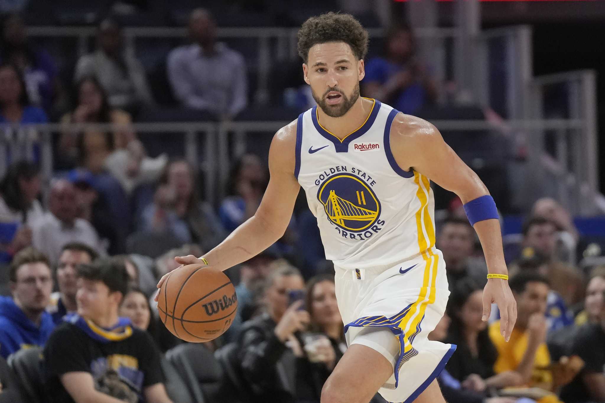 Klay Thompson sets career high in 3-pointers in 1st full season