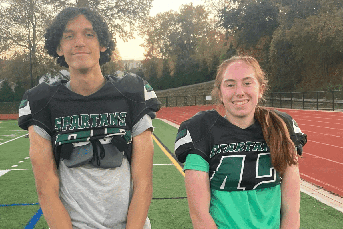 Maloney football has three new kickers, two of whom played soccer