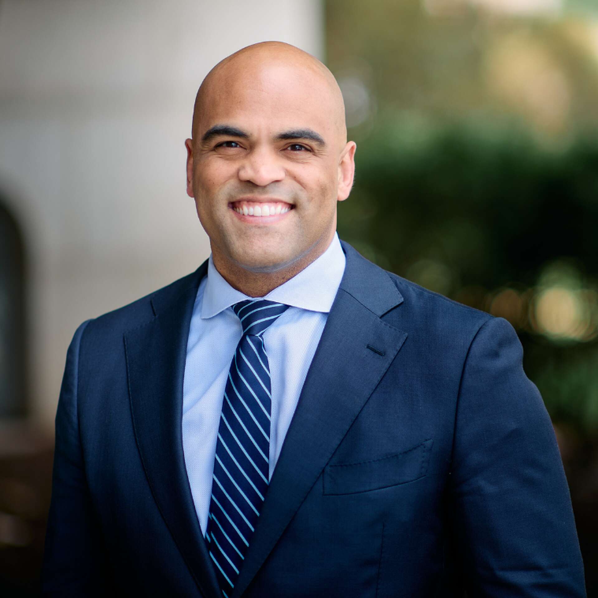 Congressman Colin Allred discusses background, views on Texas issues