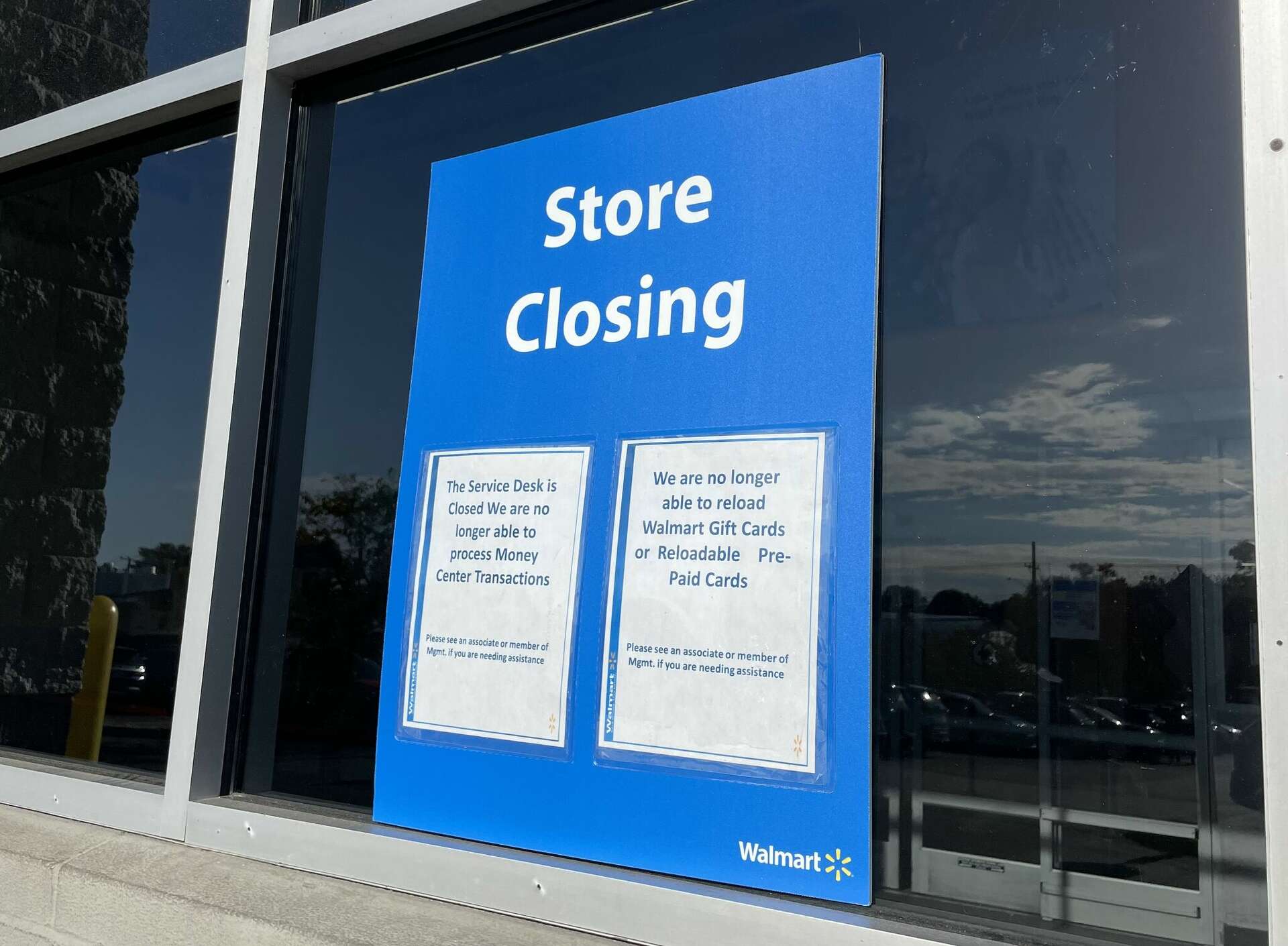 Norwalk Walmart's shelves emptying before it closes on Nov. 3