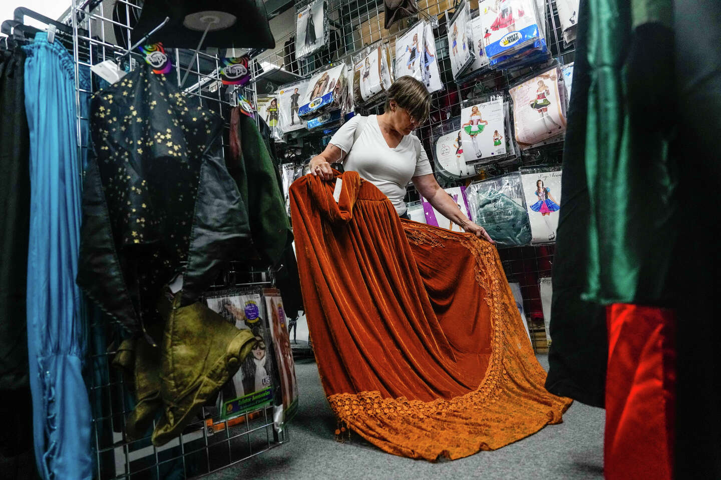 Houston Halloween stores Horror costumes beat Barbie for adults