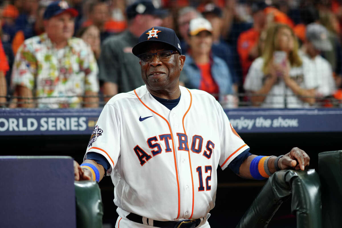 Dusty Baker Manager Houston Astros Champions MLB 2022 World Series