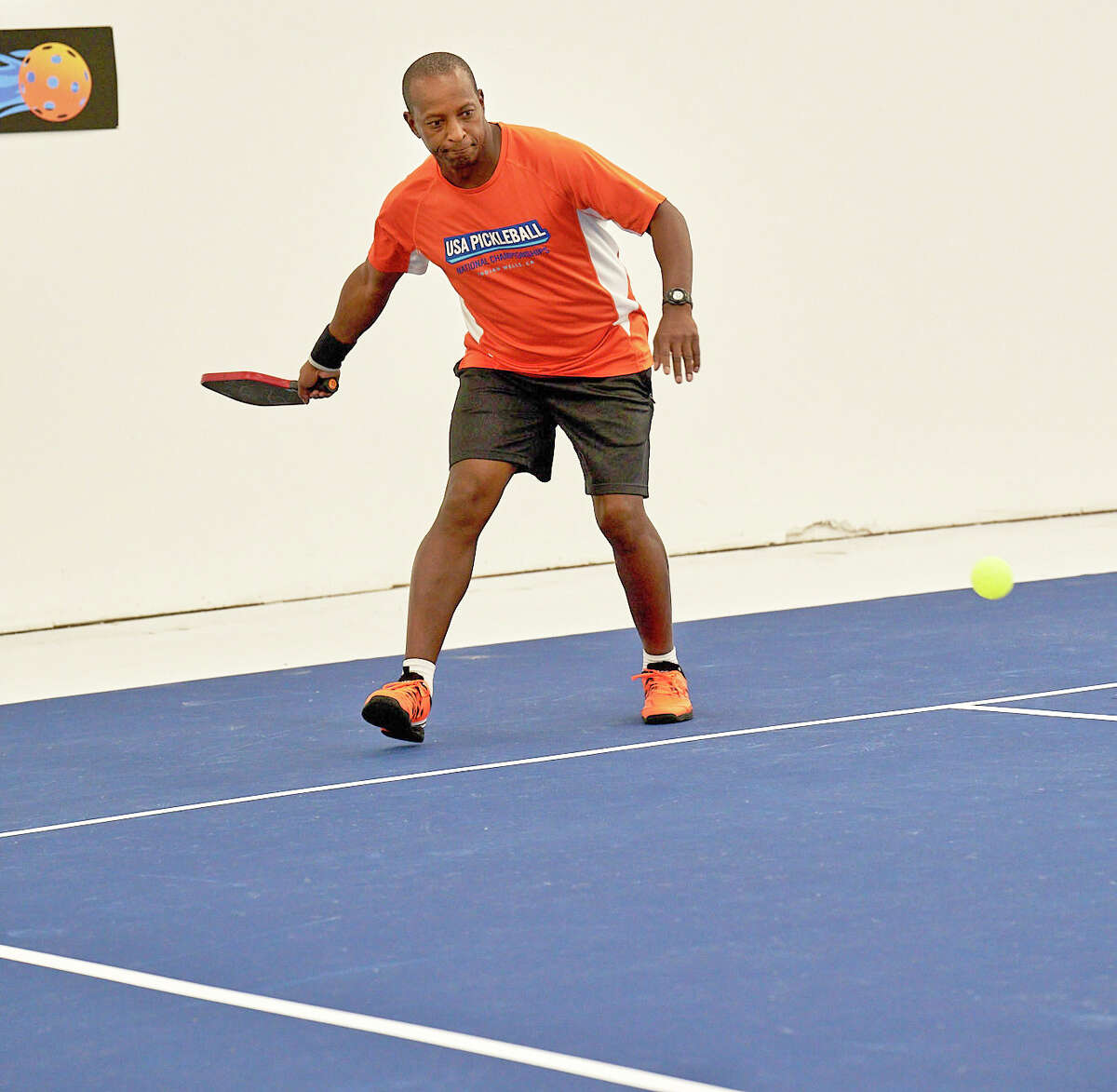 Blaze Pickle professional Rudy Meredith takes on one of the top players, Steve Rogers.