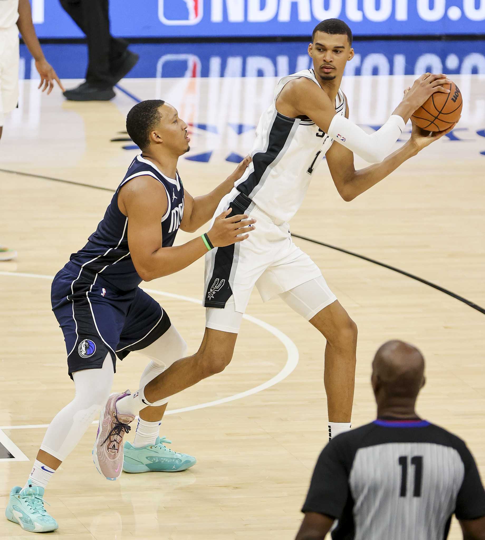 Mavs, Doncic Beat Spurs 126-119 To Spoil Wembanyama's Debut