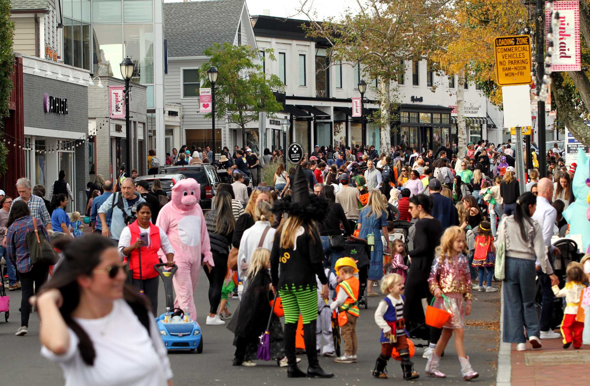In photos Kids fill downtown Westport for Halloween parade