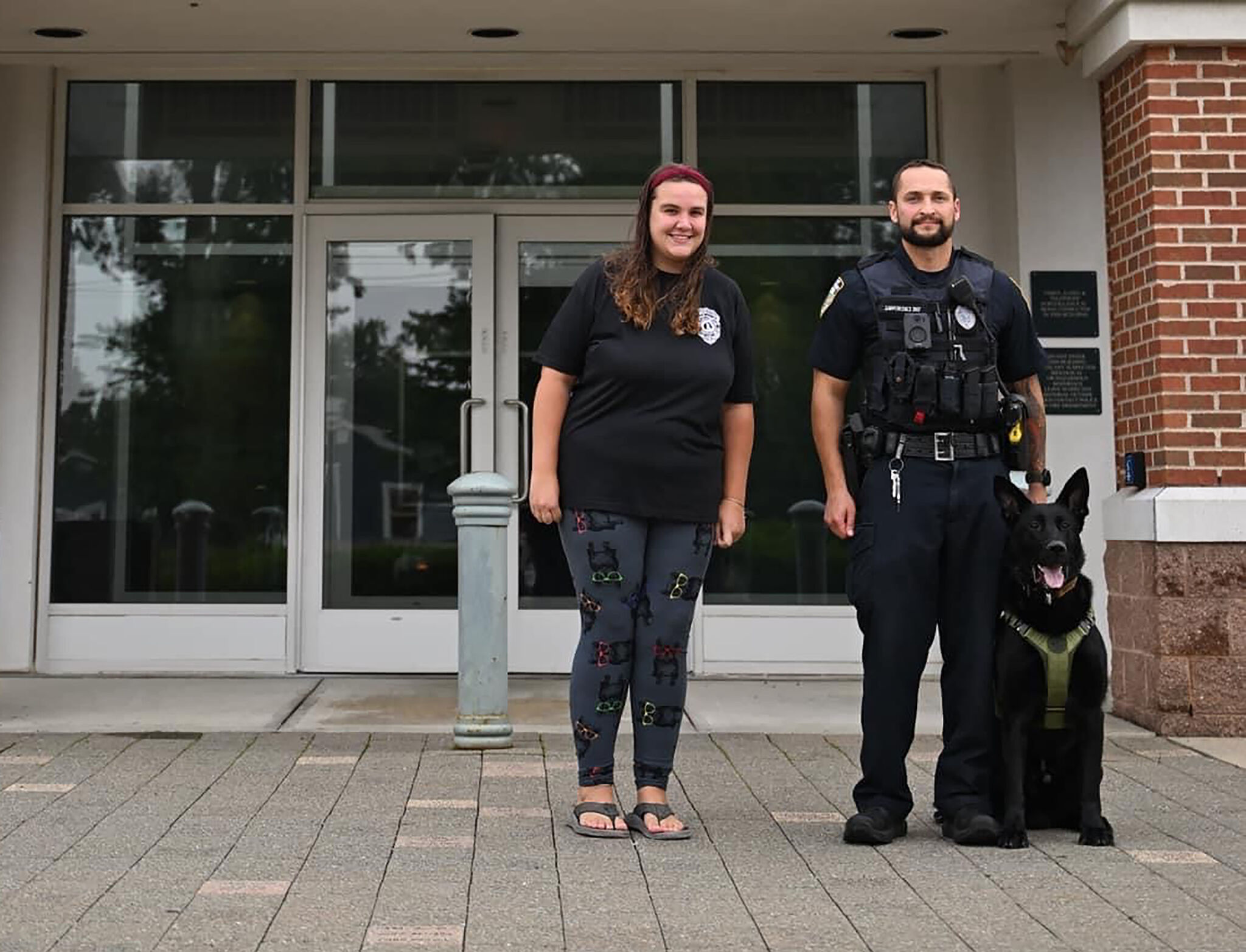 West Haven Woman Donates Ballistic Vest To City's Newest K-9 Recruit