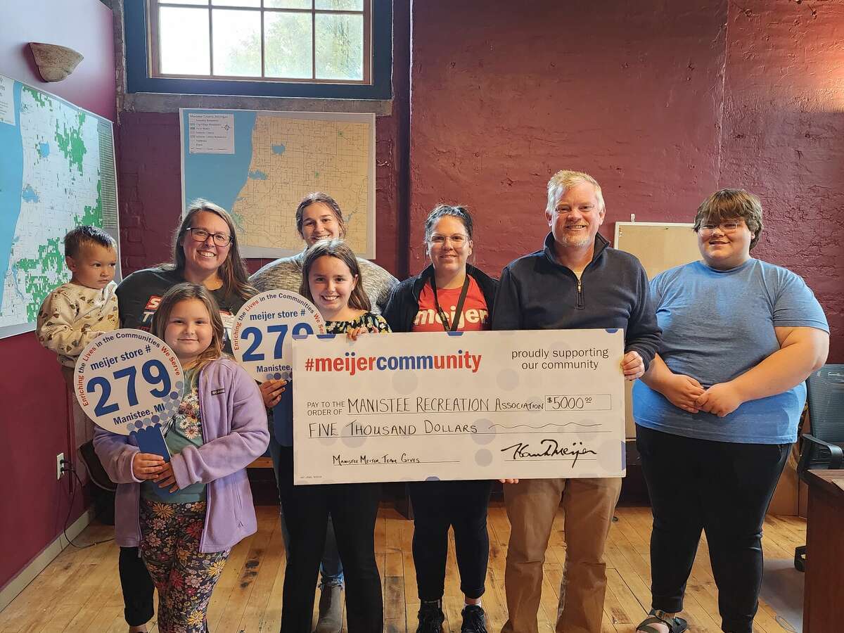 Meijer donates 10K to Manistee nonprofits