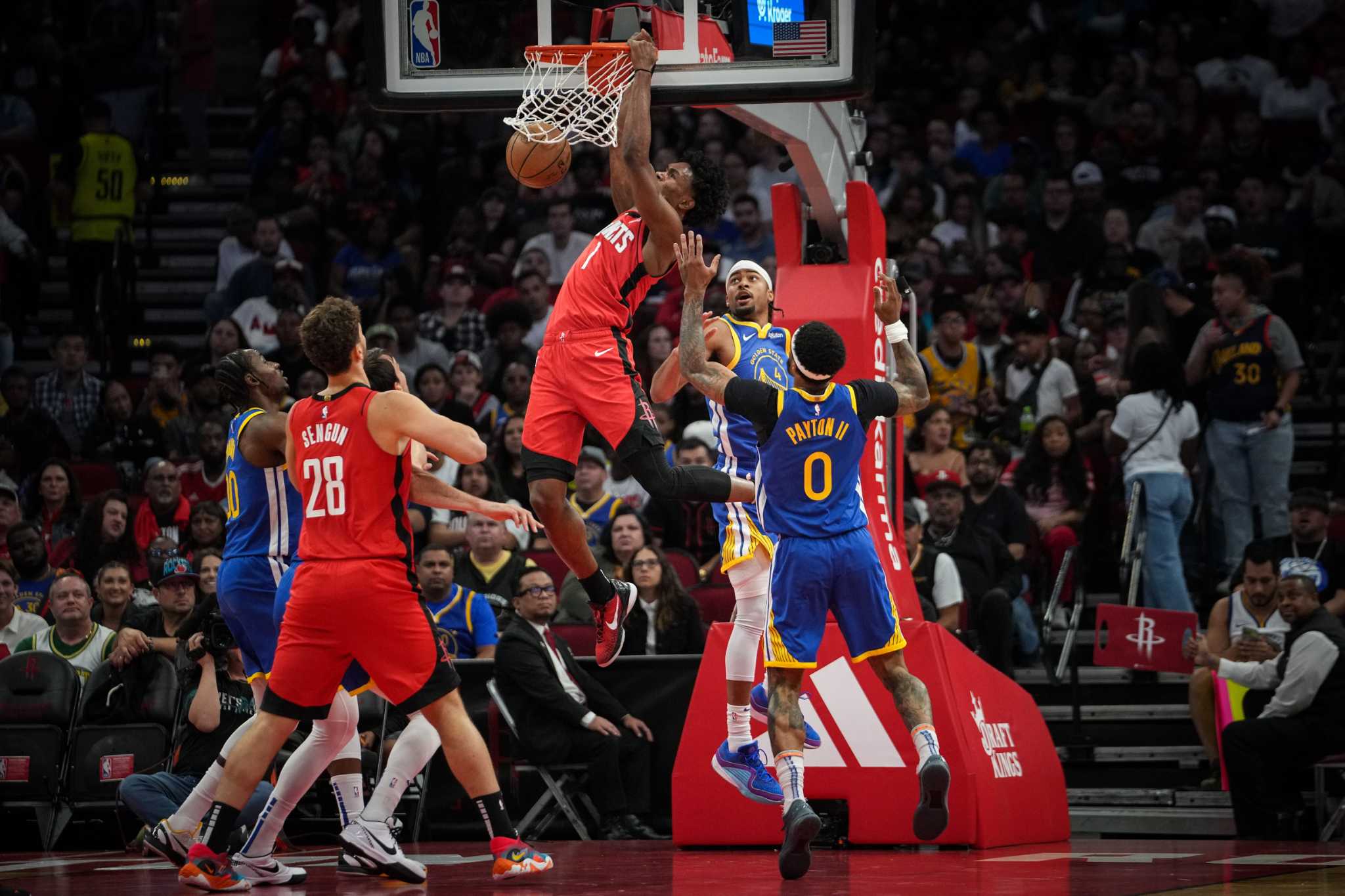 Rockets Fall To Warriors 106-95 Progressive Losing - The Dream Shake