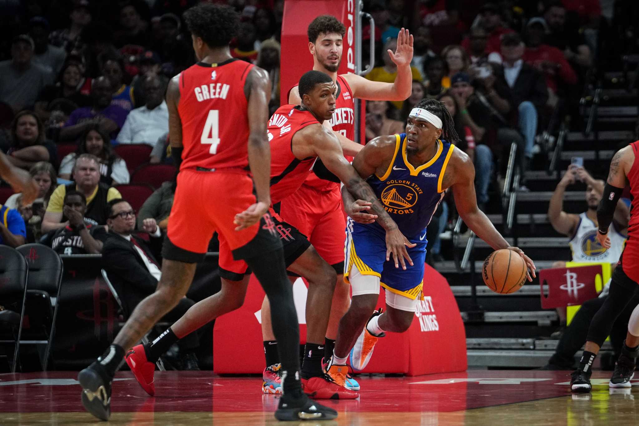 Rockets Fall To Warriors 106-95 Progressive Losing - The Dream Shake