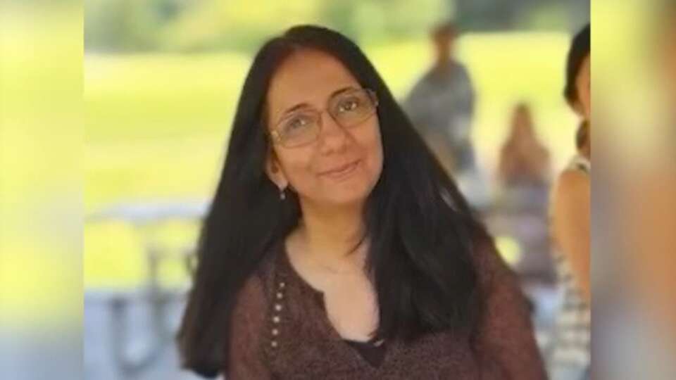 Dr. Talat Jehan Khan, 52, was murdered in Conroe on Saturday. 