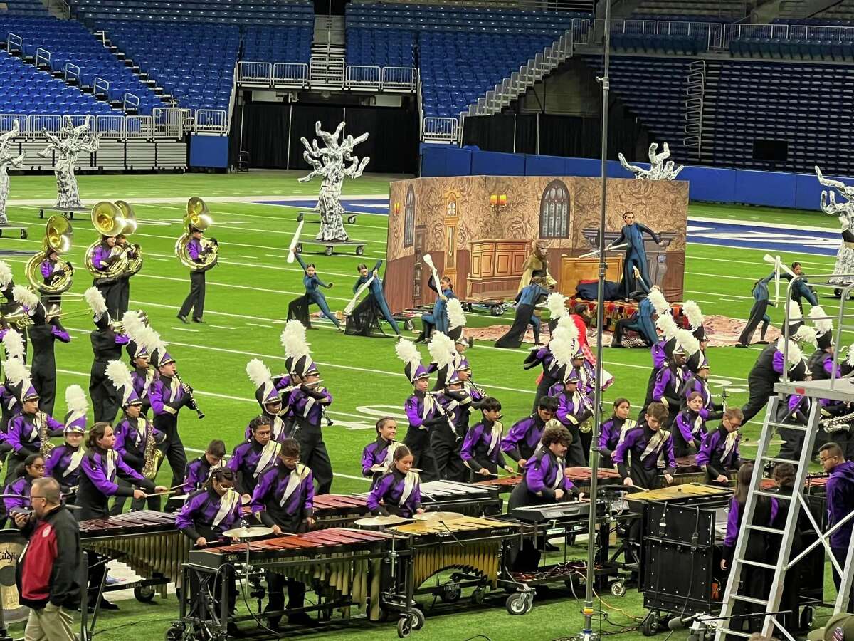 Midland High band plays at state competition