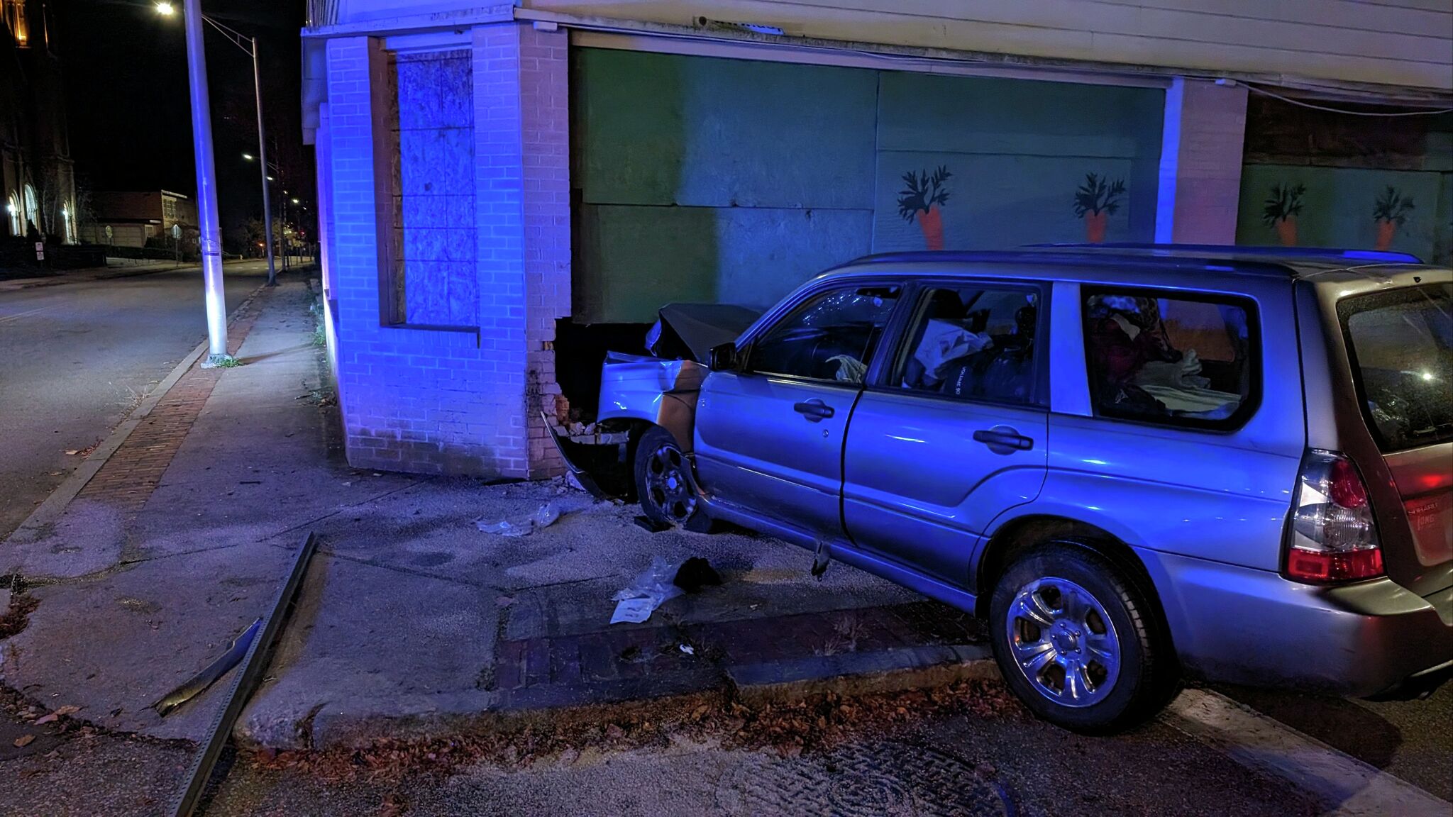 Driver 'unresponsive' after car crashed into Willimantic building