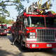 Houston Fire department trucks