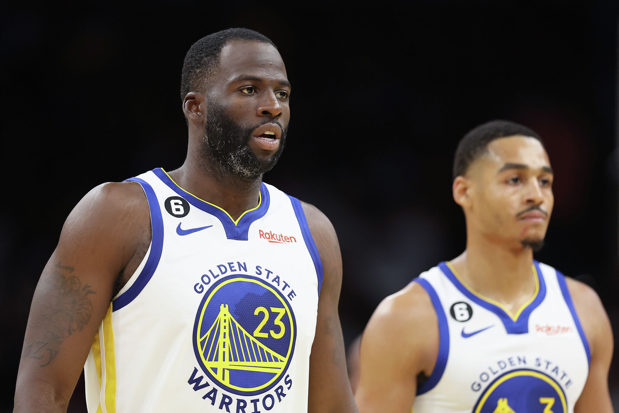 Dubs' Draymond Green went full Hot Dog Guy meme with postgame comments