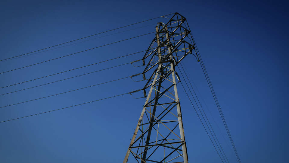 Electrical lines are seen Sunday, Sept. 10, 2023, in the Third Ward neighborhood in Houston.