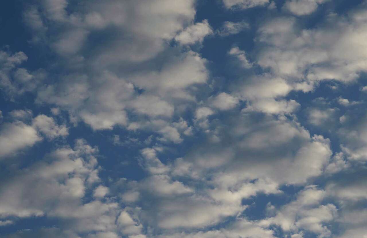 Clouds are photographed on Thursday, Nov. 2, 2023 in Houston.