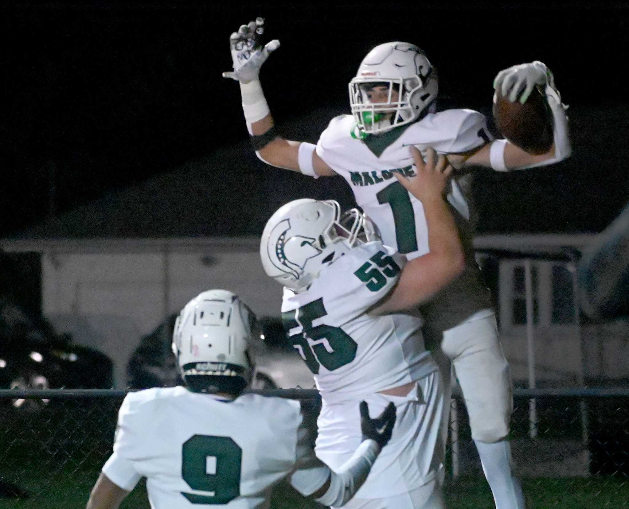 No. 3 Maloney football defeated Southington 2012 on Friday night