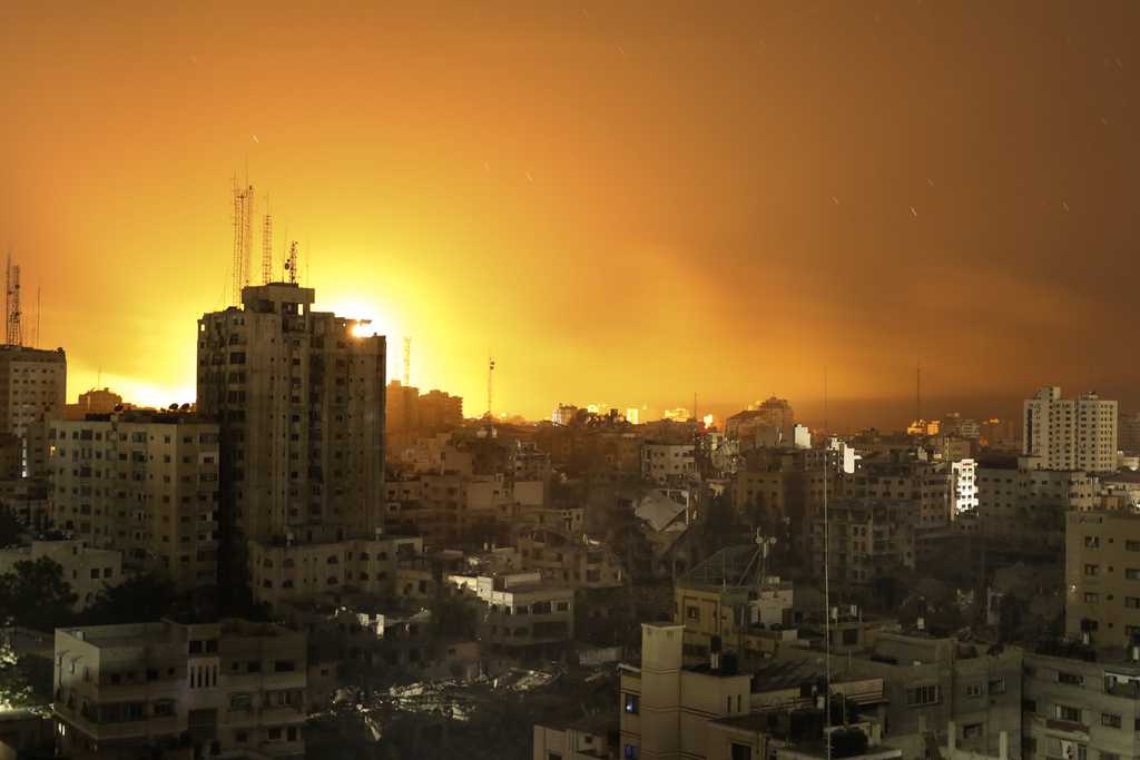Gaza has lost telecom contact again, while Israel's military announces