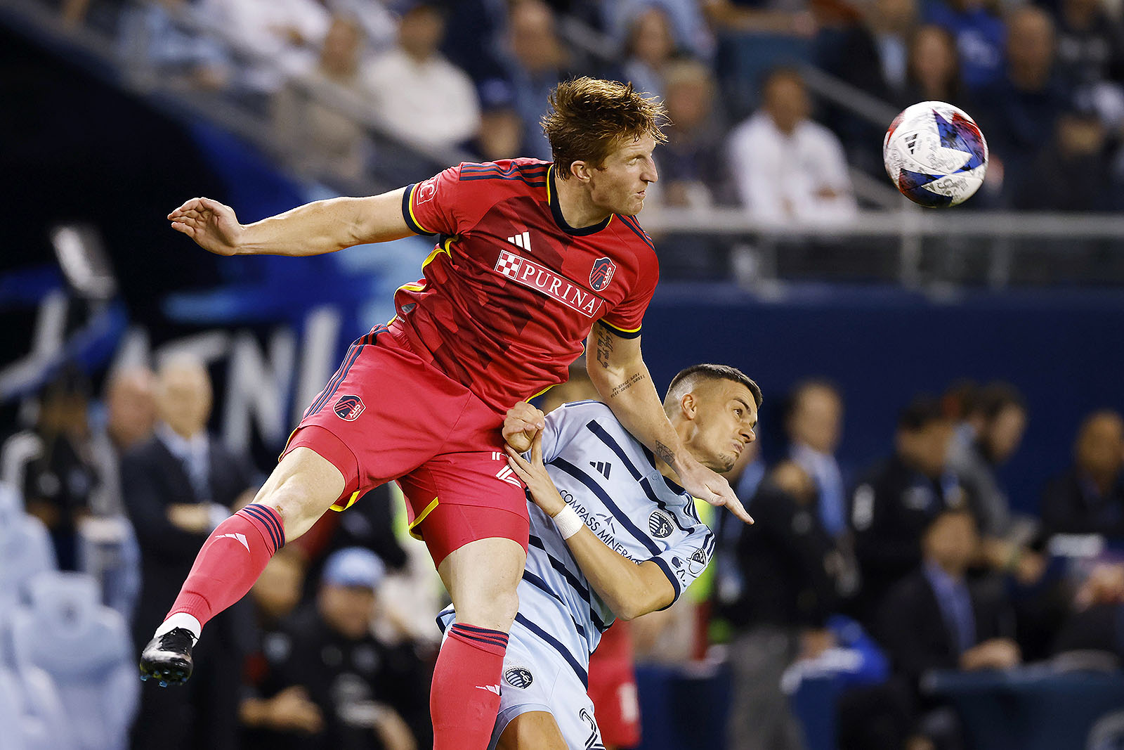 Sporting Kansas City loses to No. 1 St. Louis 4-1