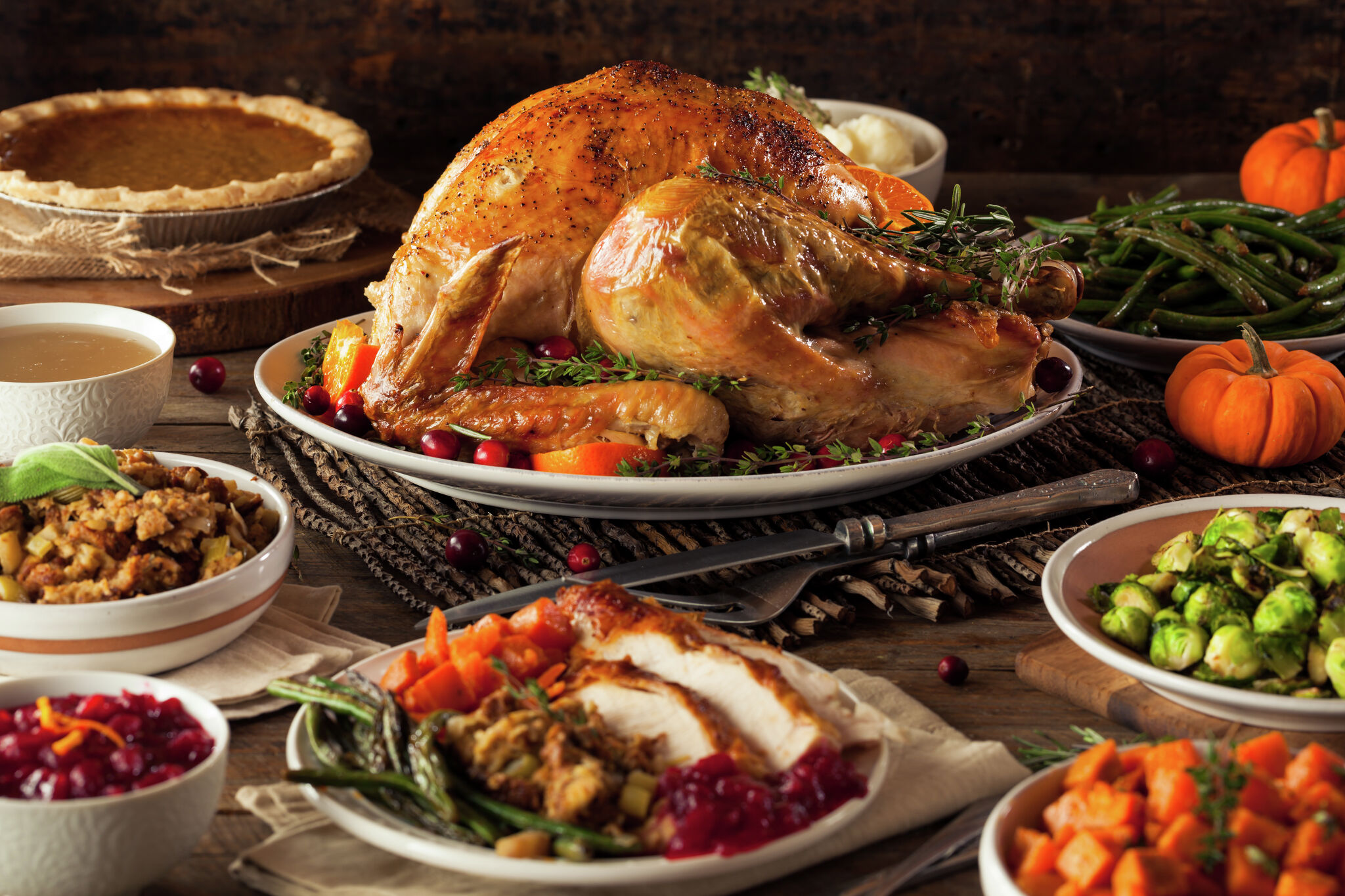 Where to pre-order Thanksgiving food in Midland
