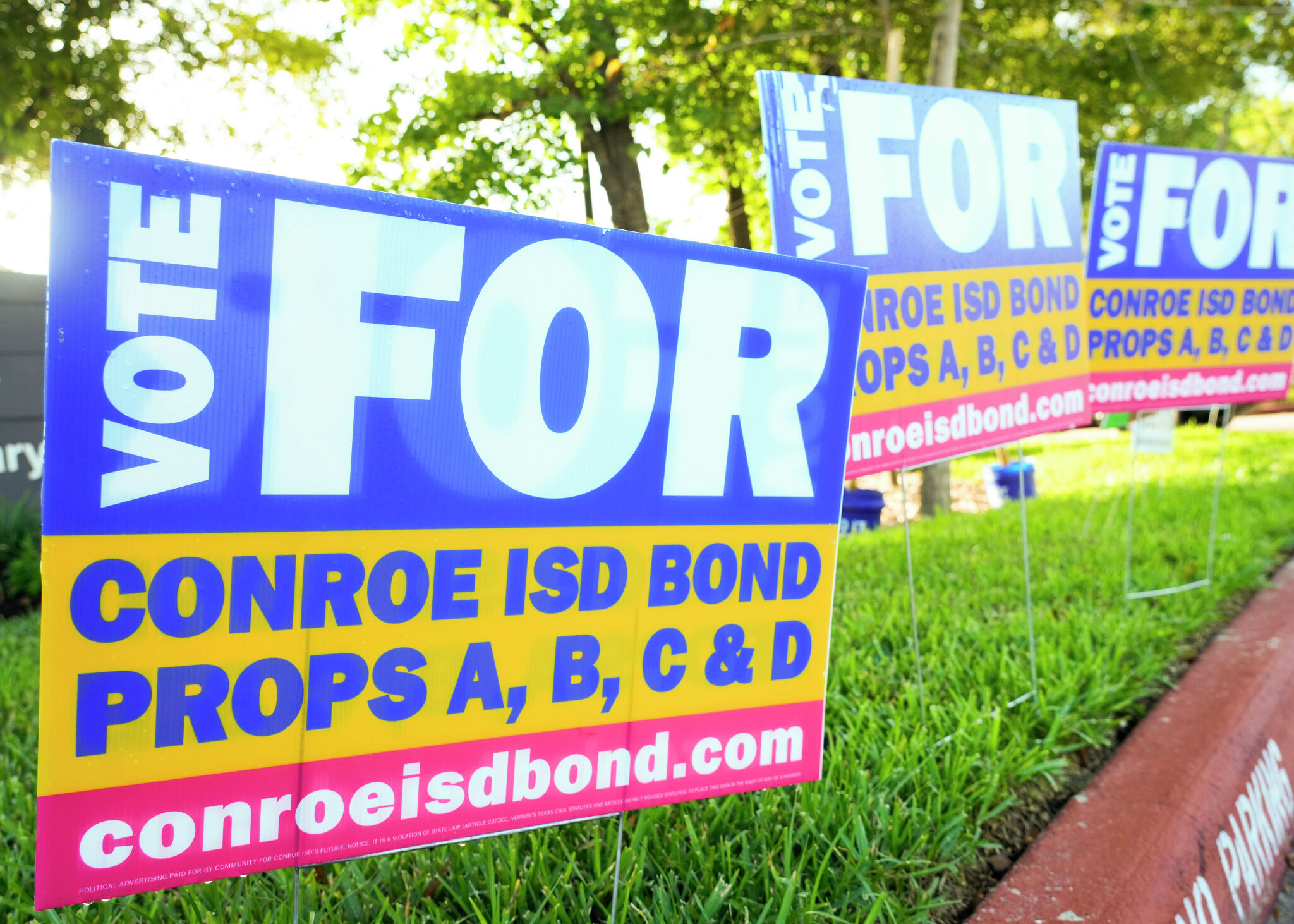 Montgomery County election results Conroe ISD's 1.9B bond package