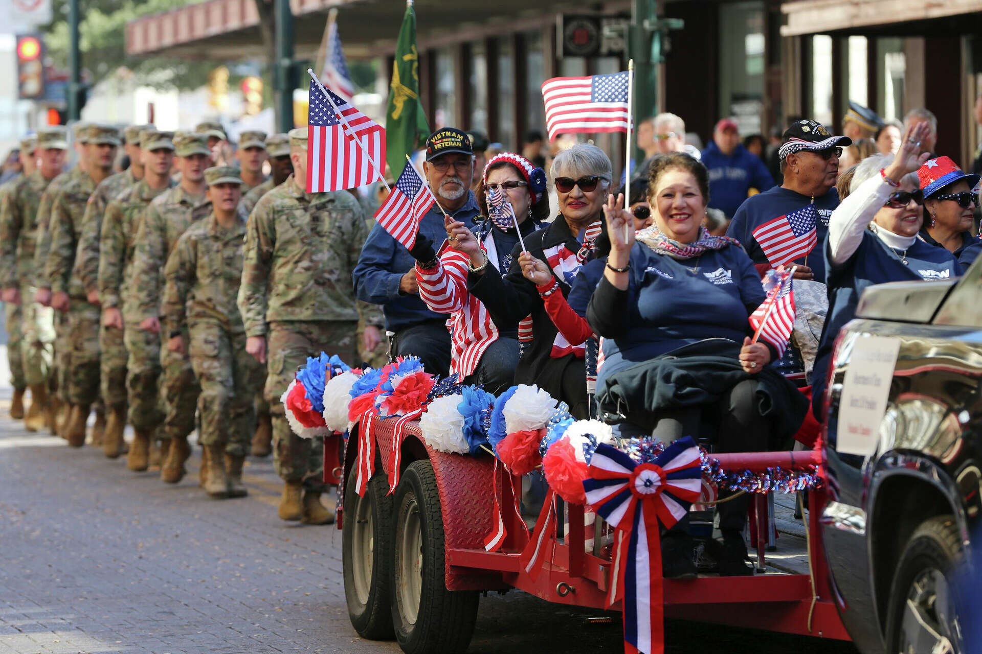 San Antonio honors veterans past and present on Veterans Day,